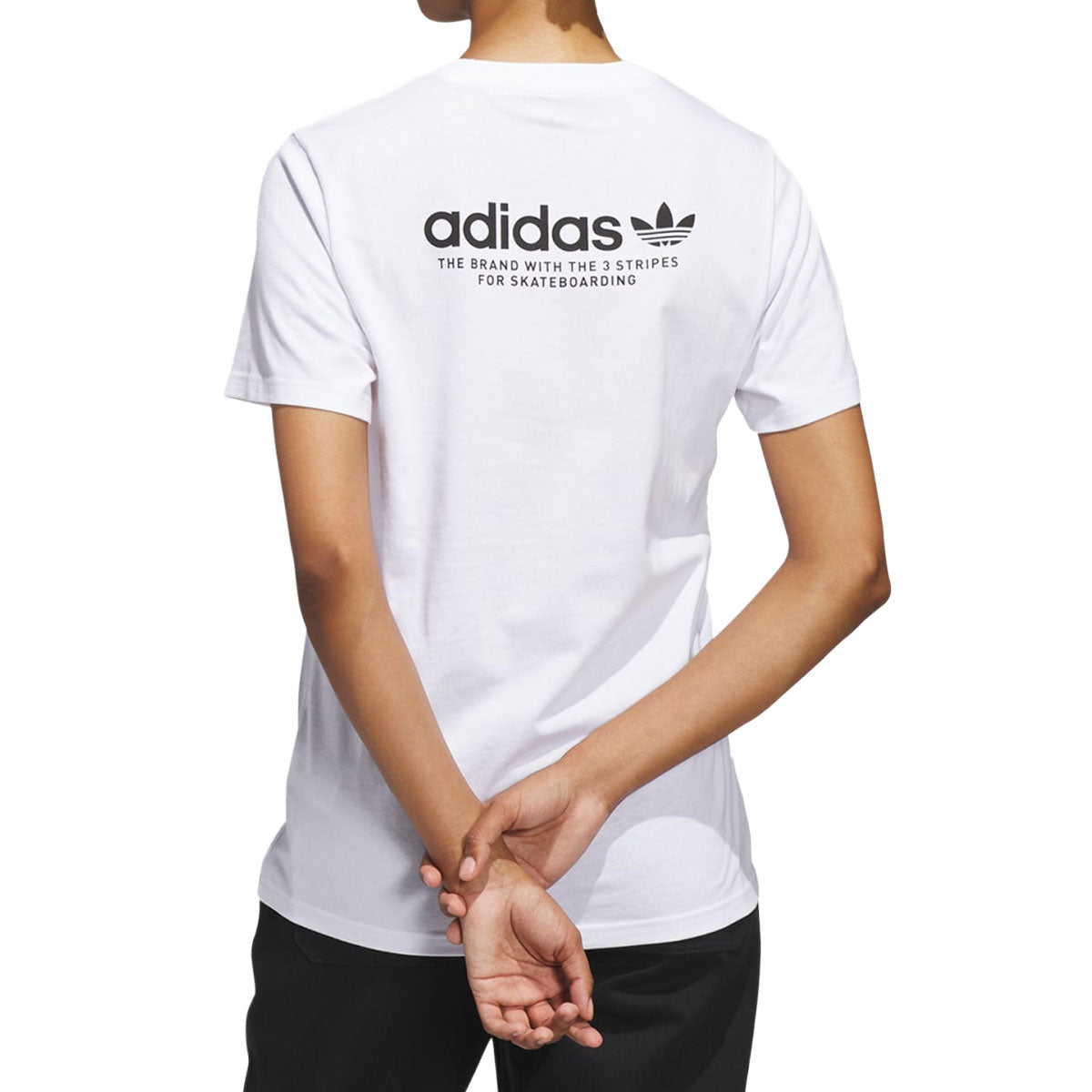 Adidas 4.0 Logo T-Shirt - White/Black 2025 image 4