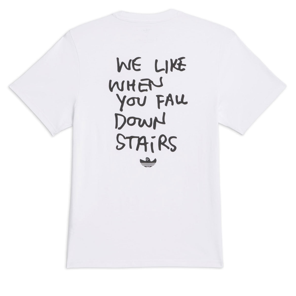 Adidas Shmoofoil Stairs T-Shirt - White/Black image 2