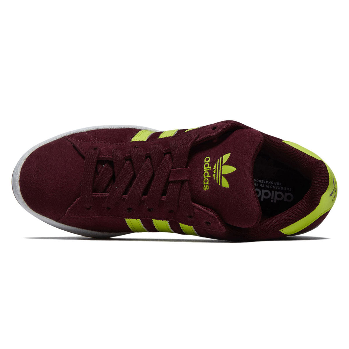 Adidas Campus 90s ADV Shoes - Maroon/Yellow/Ftwr White image 3