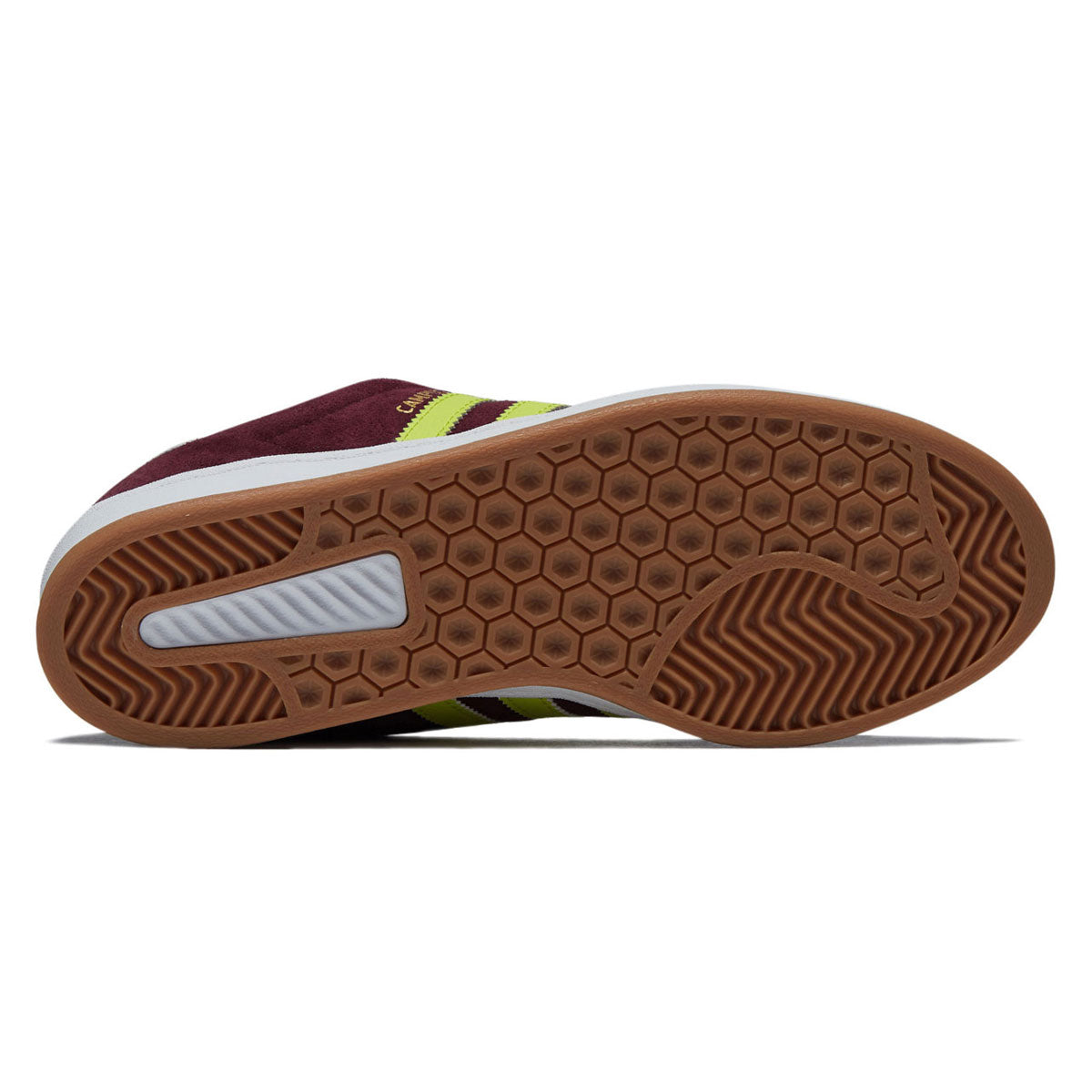 Adidas Campus 90s ADV Shoes - Maroon/Yellow/Ftwr White image 4