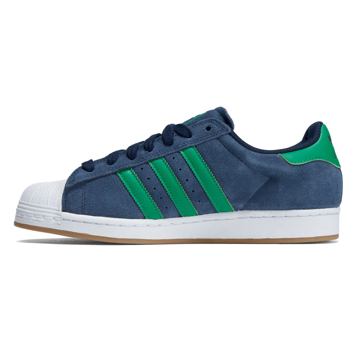 Adidas Superstar ADV Shoes - Collegiate Navy/Green/Ftwr White image 2
