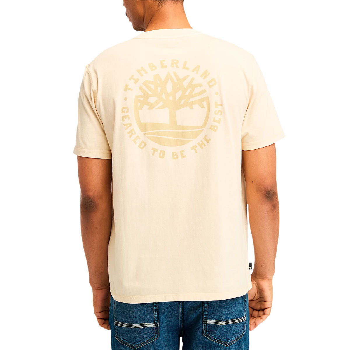 Timberland Garment Dye Back Graphic T-Shirt - Angora image 3