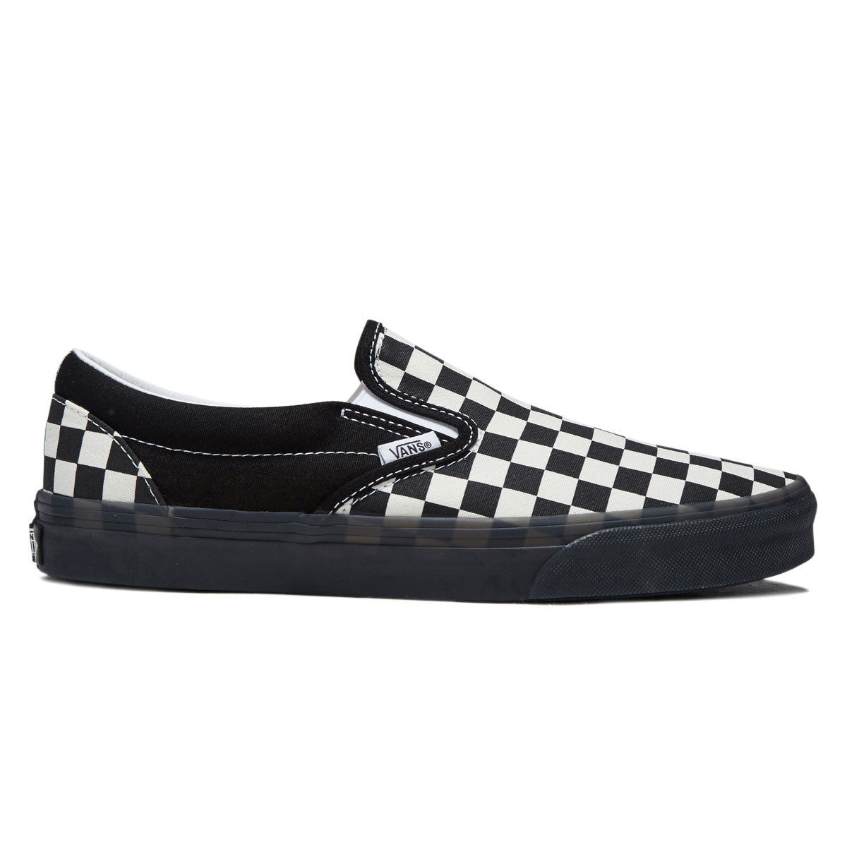 Vans Classic Slip-On Shoes - Checkerboard White/Black image 1