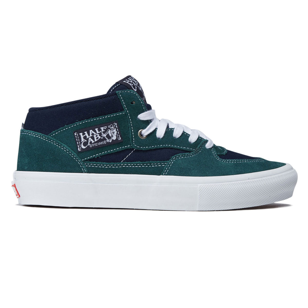 Vans Skate Half Cab Shoes - Tartan Blue/Green image 1