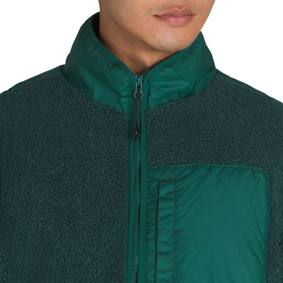 Vans MTE Navigate Highpile Jacket - Rain Forest image 4