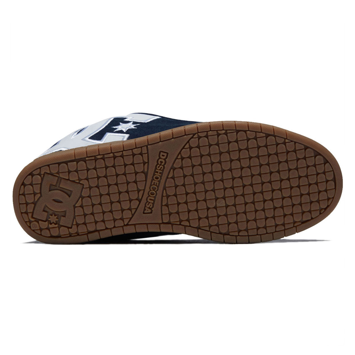DC Court Graffik SE Shoes - Navy/White/Gum image 4
