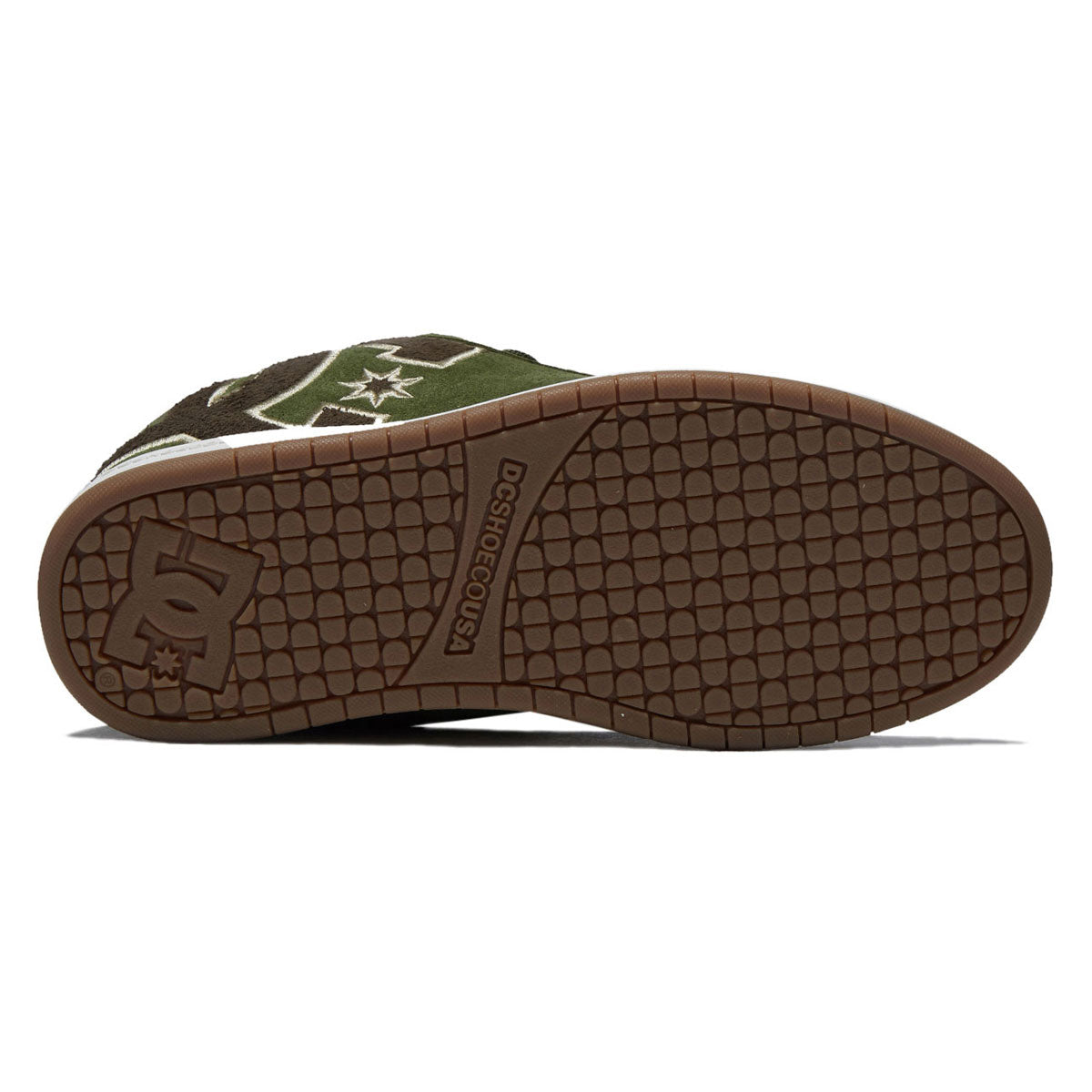 DC Court Graffik SE Shoes - Olive/Dark Green image 4