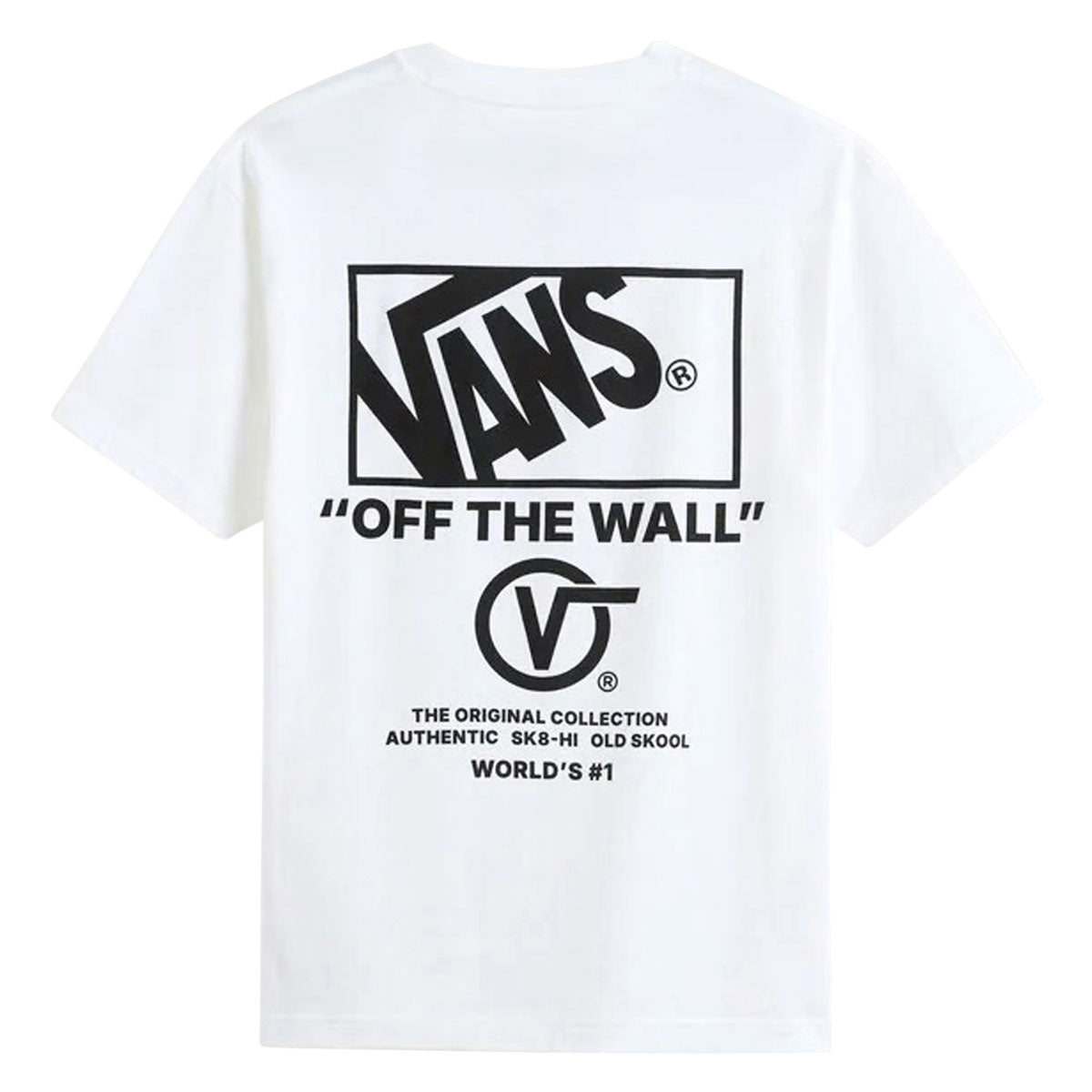 Vans Stacked Hi T-Shirt - White image 1
