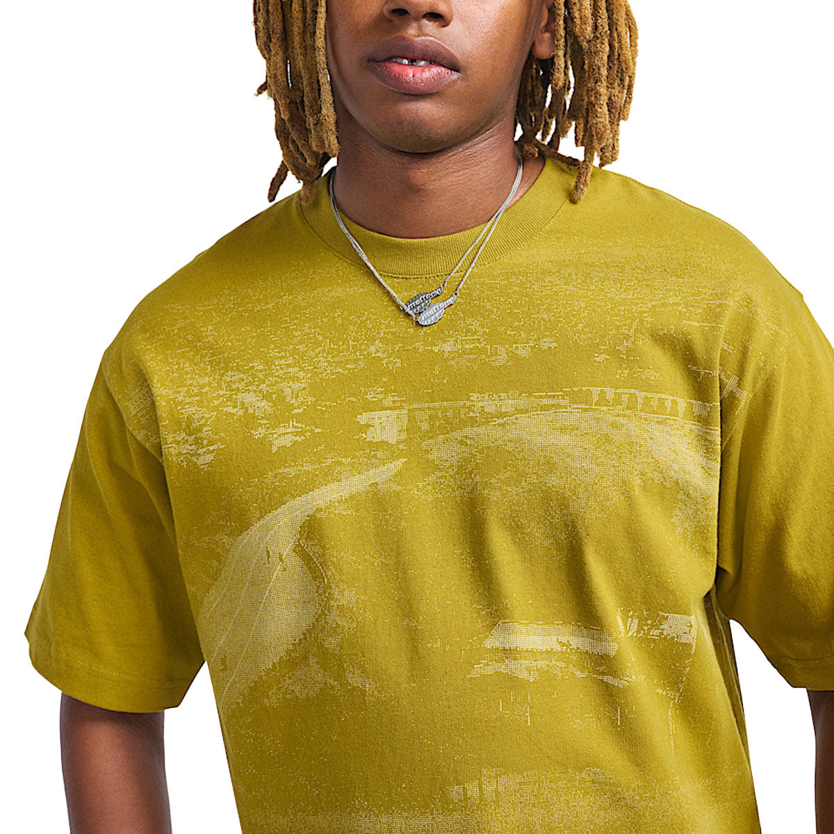 Vans Skate x Atiba Haze Hillz Bomb Short T-Shirt - Burnt Gold image 3