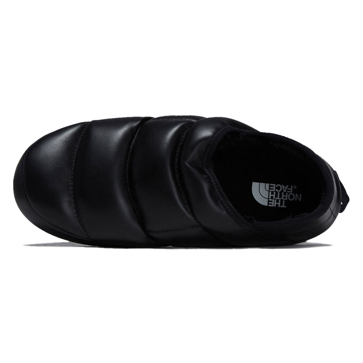 The North Face Thermoball Traction Mule Leather Shoes - TNF Black/TNF Black image 3