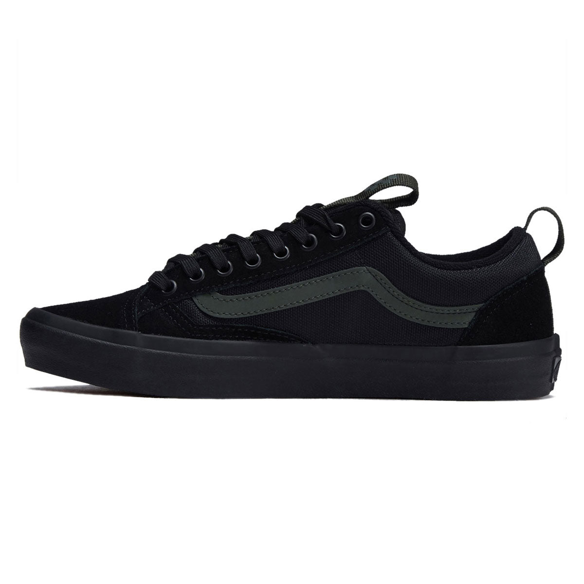 Vans Skate x Atiba Old Skool 36+ Shoes - Black/Dark Green image 2