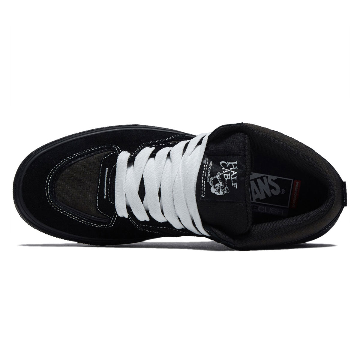 Vans Skate Half Cab Wafflecup Shoes - Black/Asphalt image 3
