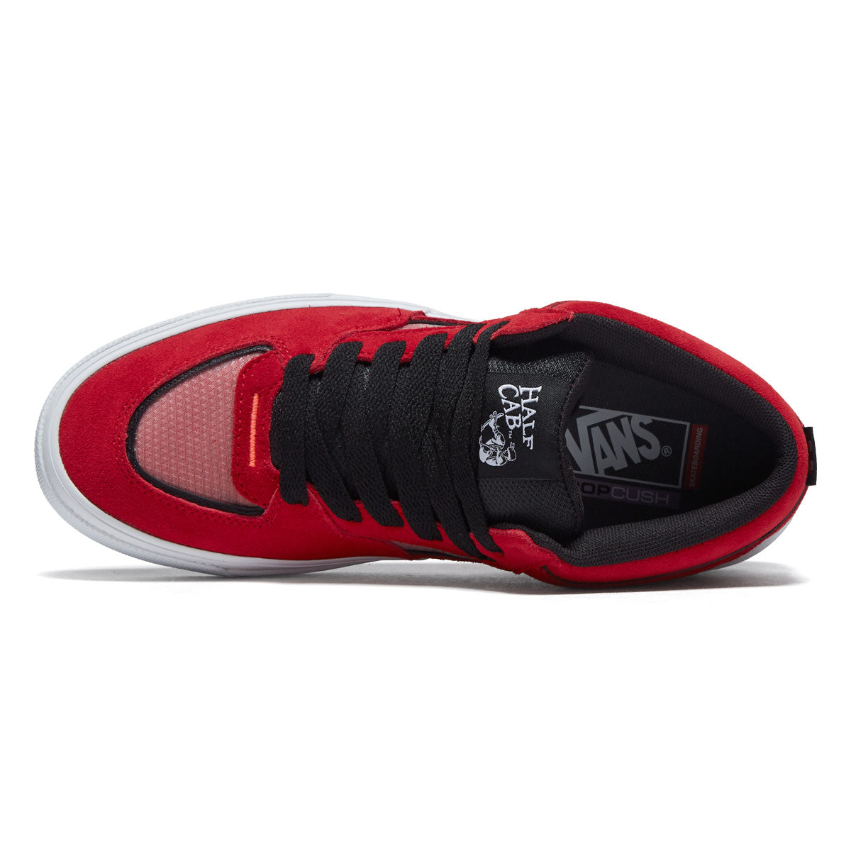 Vans Skate Half Cab Wafflecup Shoes - Red/Black/Grey image 3