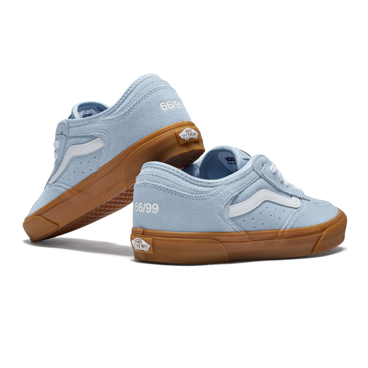 Vans Rowley Classic Shoes - Gum/Light Blue image 5