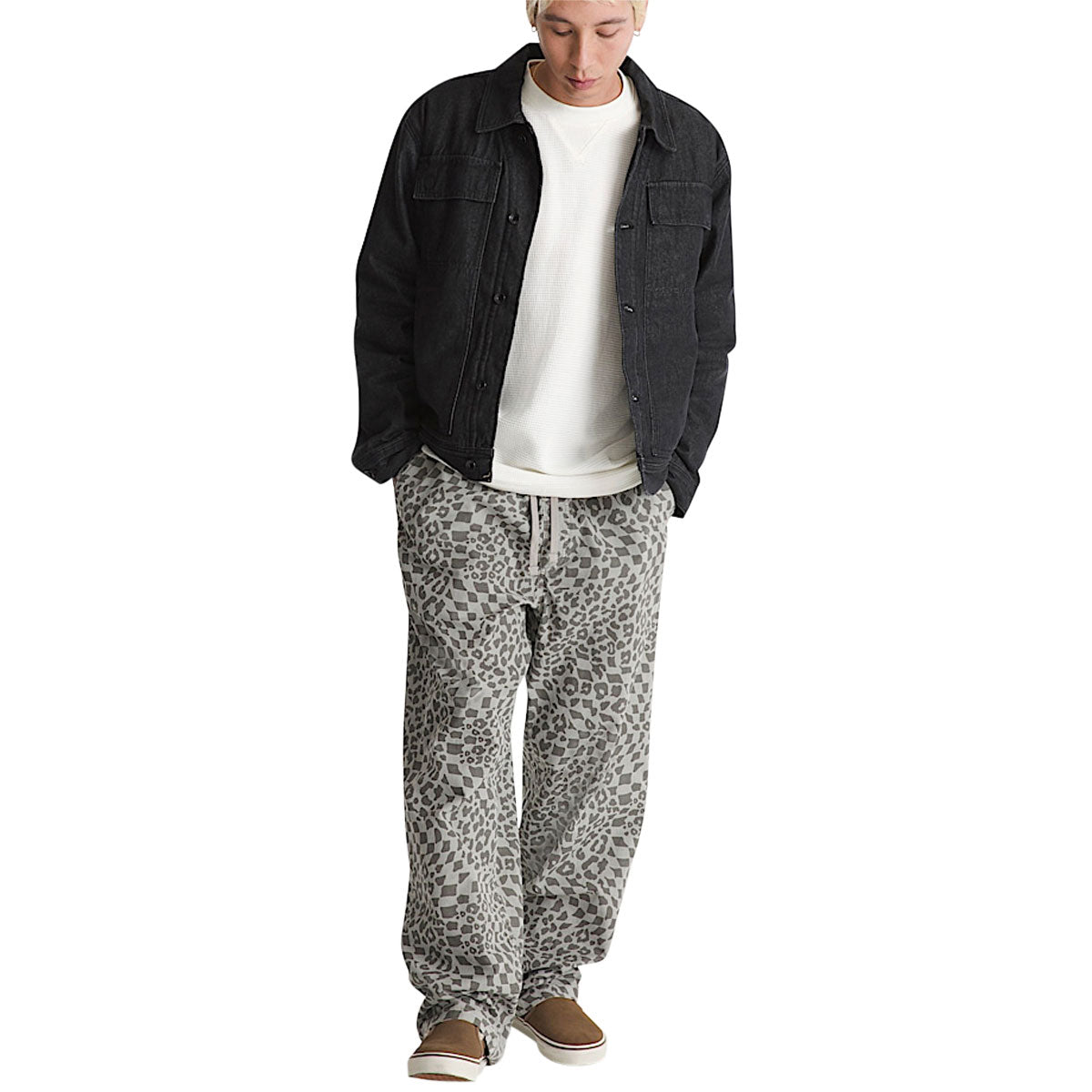 Vans Range Novelty Baggy Tapered Pants - Drizzle image 4