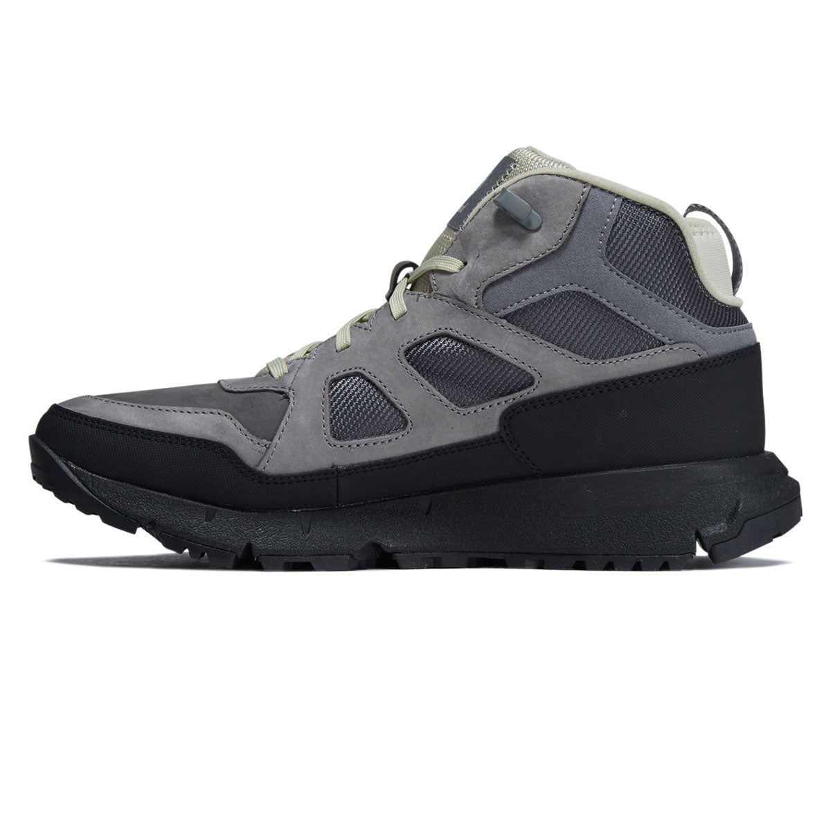 Timberland Voyager Valley Mid Lace Up Shoes - Medium Grey Nubuck image 2