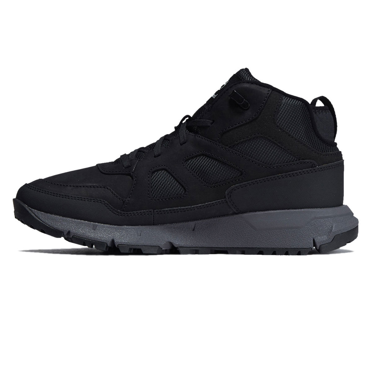 Timberland Voyager Valley Mid Lace Up Shoes - Black Nubuck image 2