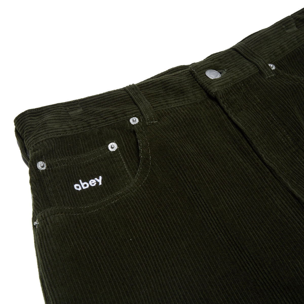 Obey Bigwig Baggy Corduroy Pants - Rosin image 3