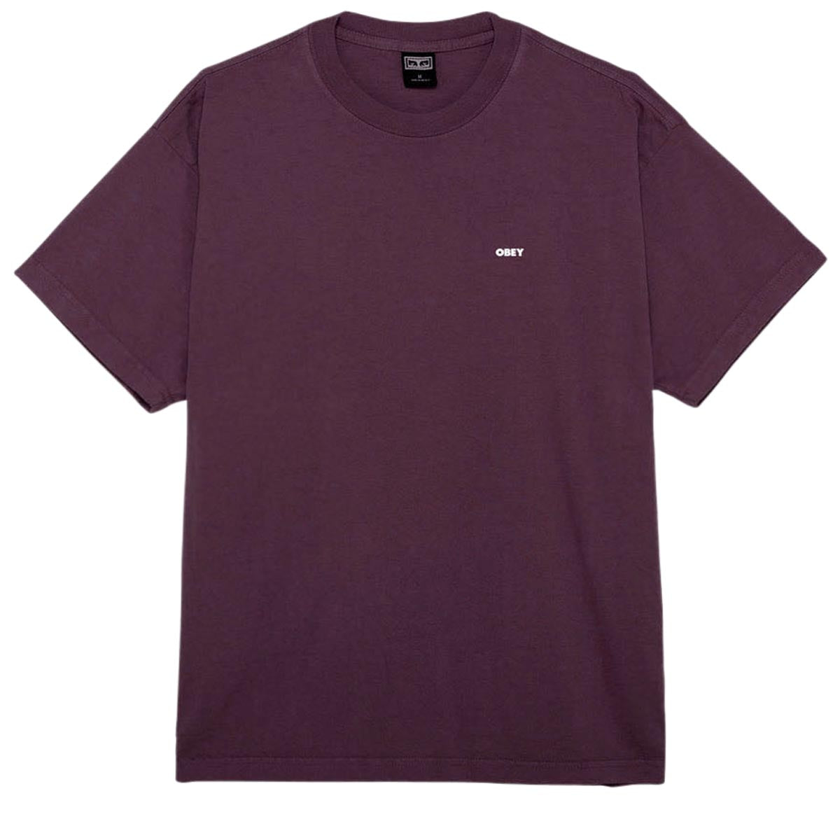 Obey Bold Icon Heavyweight T-Shirt - Plum Perfect image 2