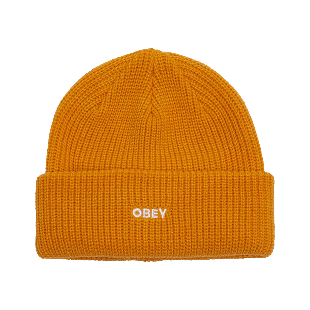 Obey Future Beanie - Mustard image 1