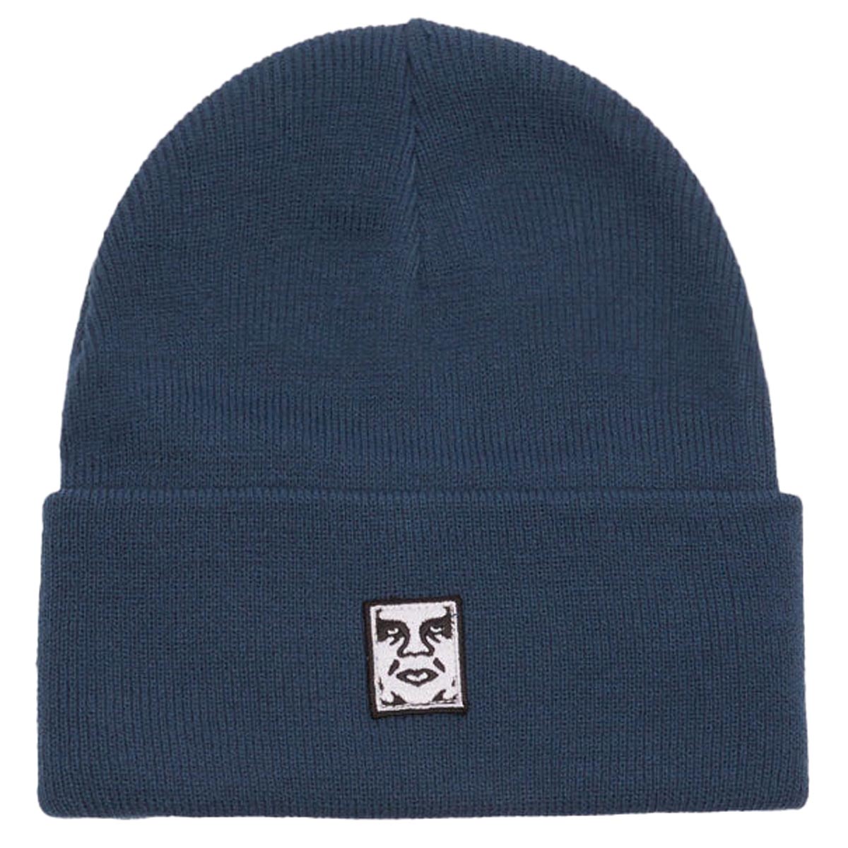 Obey Icon Patch Cuff Beanie - Legion Blue image 1