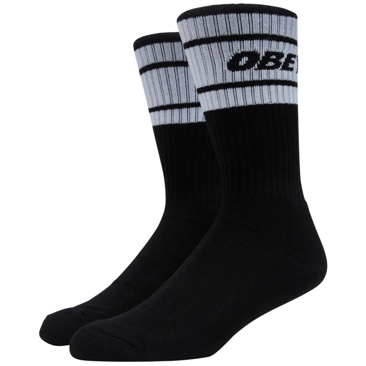 Obey Cooper II Socks - Black/White image 1