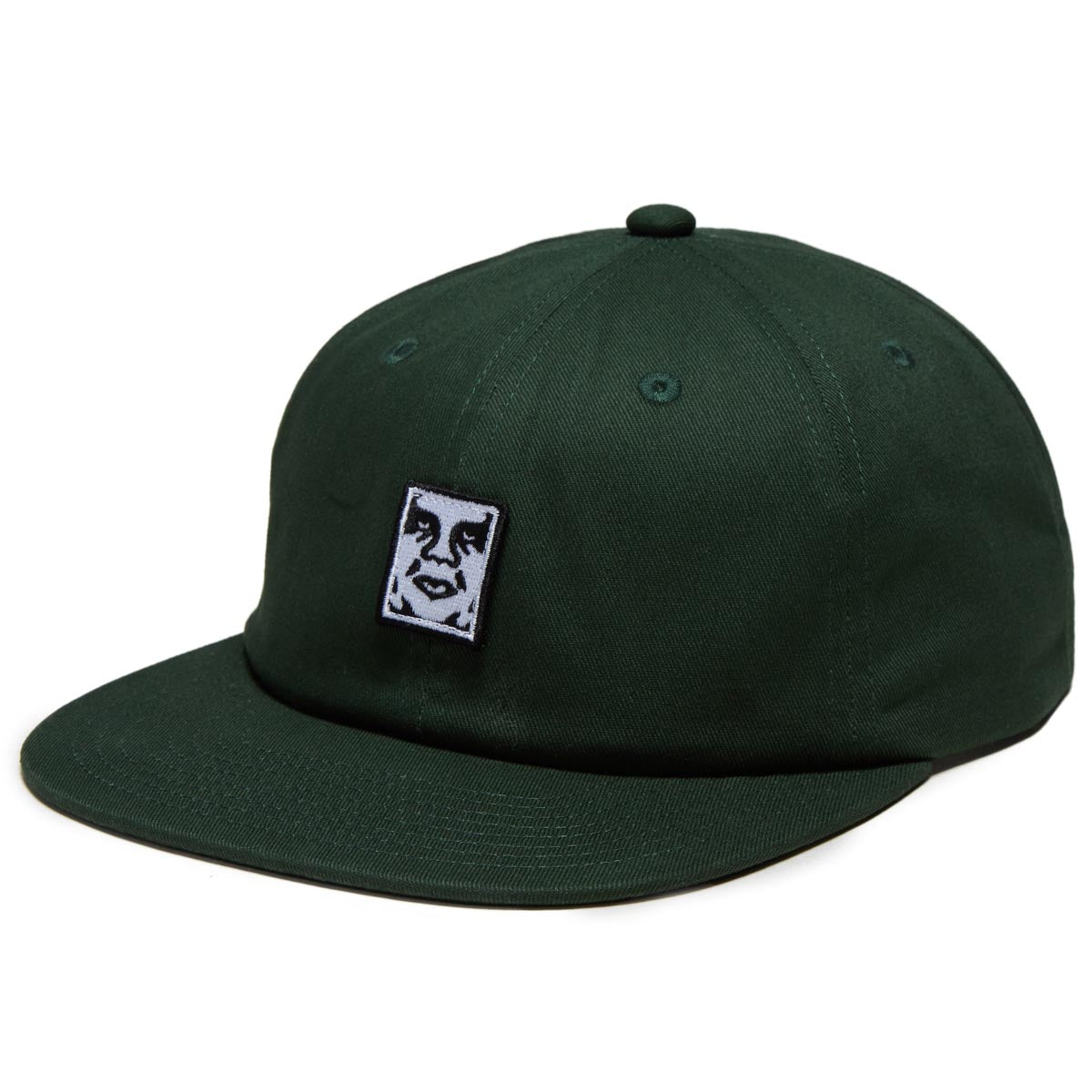 Obey Icon Patch Panel Hat - Rain Forest image 1