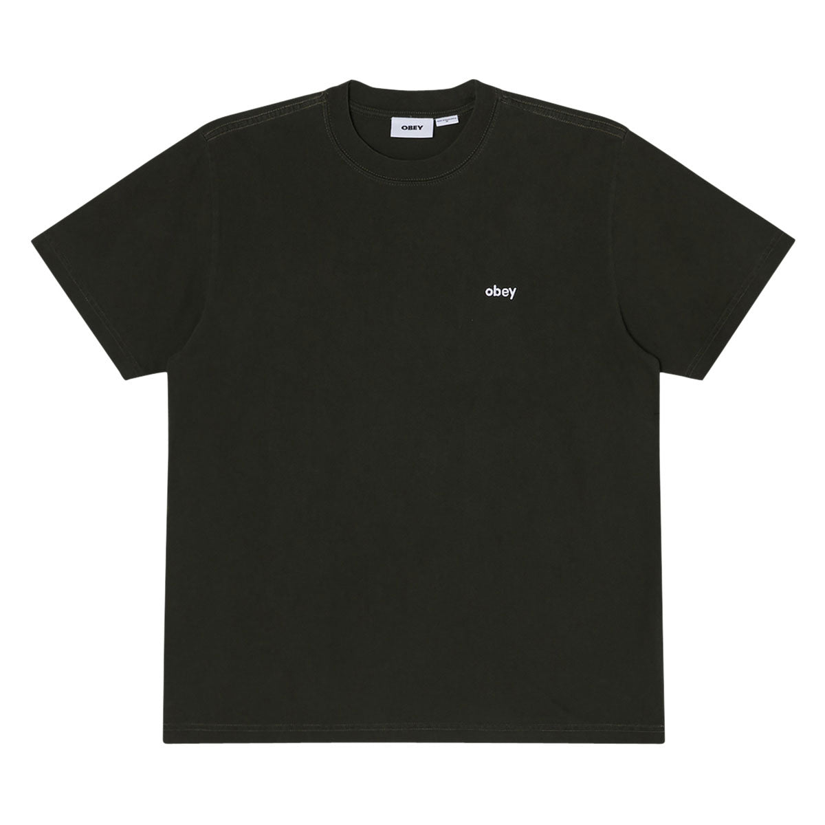 Obey Lowercase Pigment T-Shirt - Pigment Rosin image 1