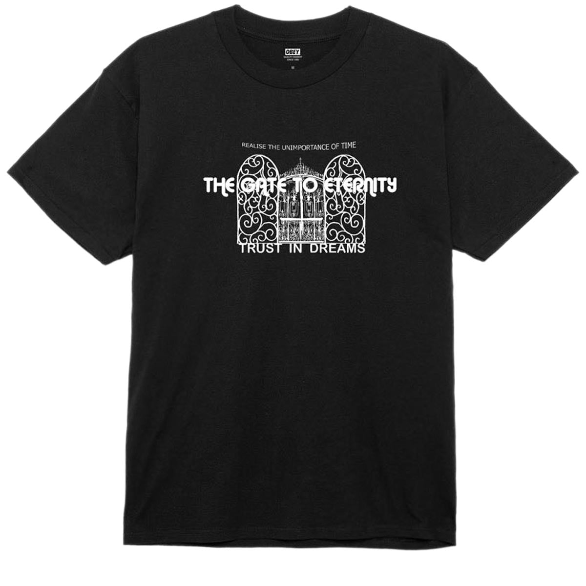 Obey We Are Not Alone T-Shirt - Black image 1