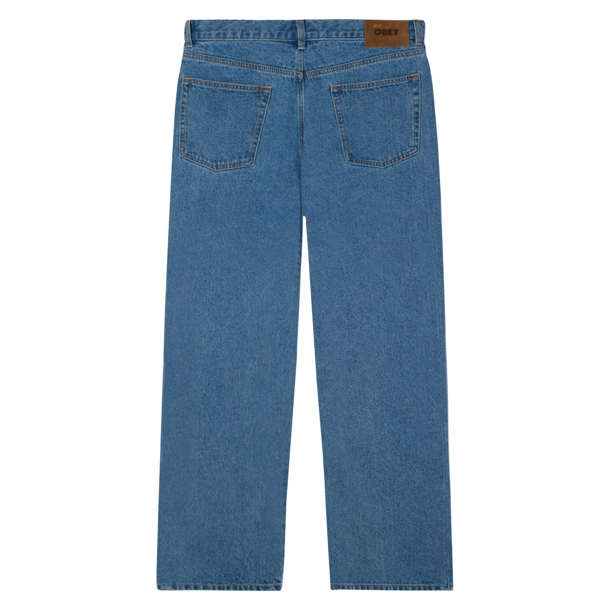 Obey Classic Baggy Denim Pants - Light Indigo image 2