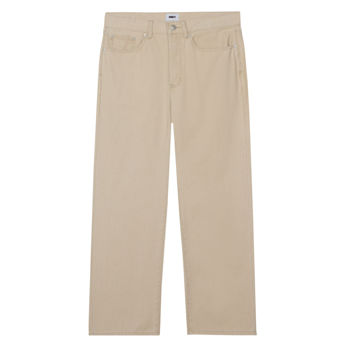 Obey Classic Baggy Denim Pants - Pelican image 1