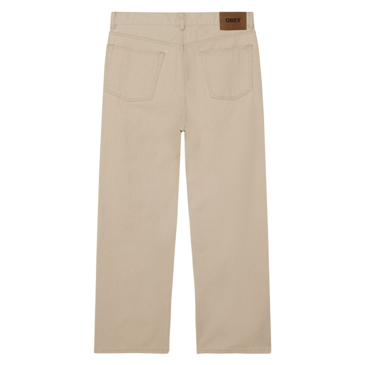 Obey Classic Baggy Denim Pants - Pelican image 2