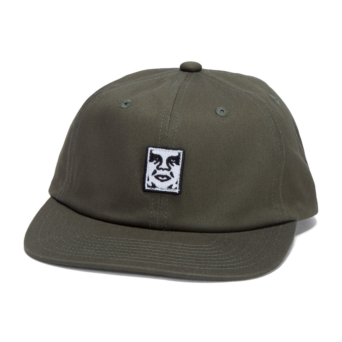 Obey Icon Patch Panel Strapback Hat - Rosin image 1