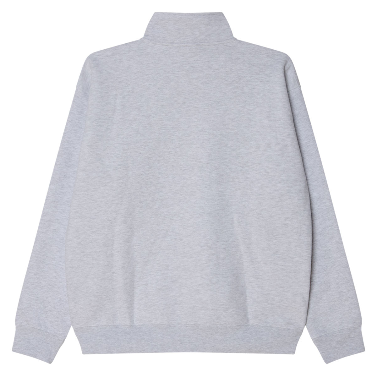 Obey Established Works Bold Mock Sweatshirt - Ash Grey image 2