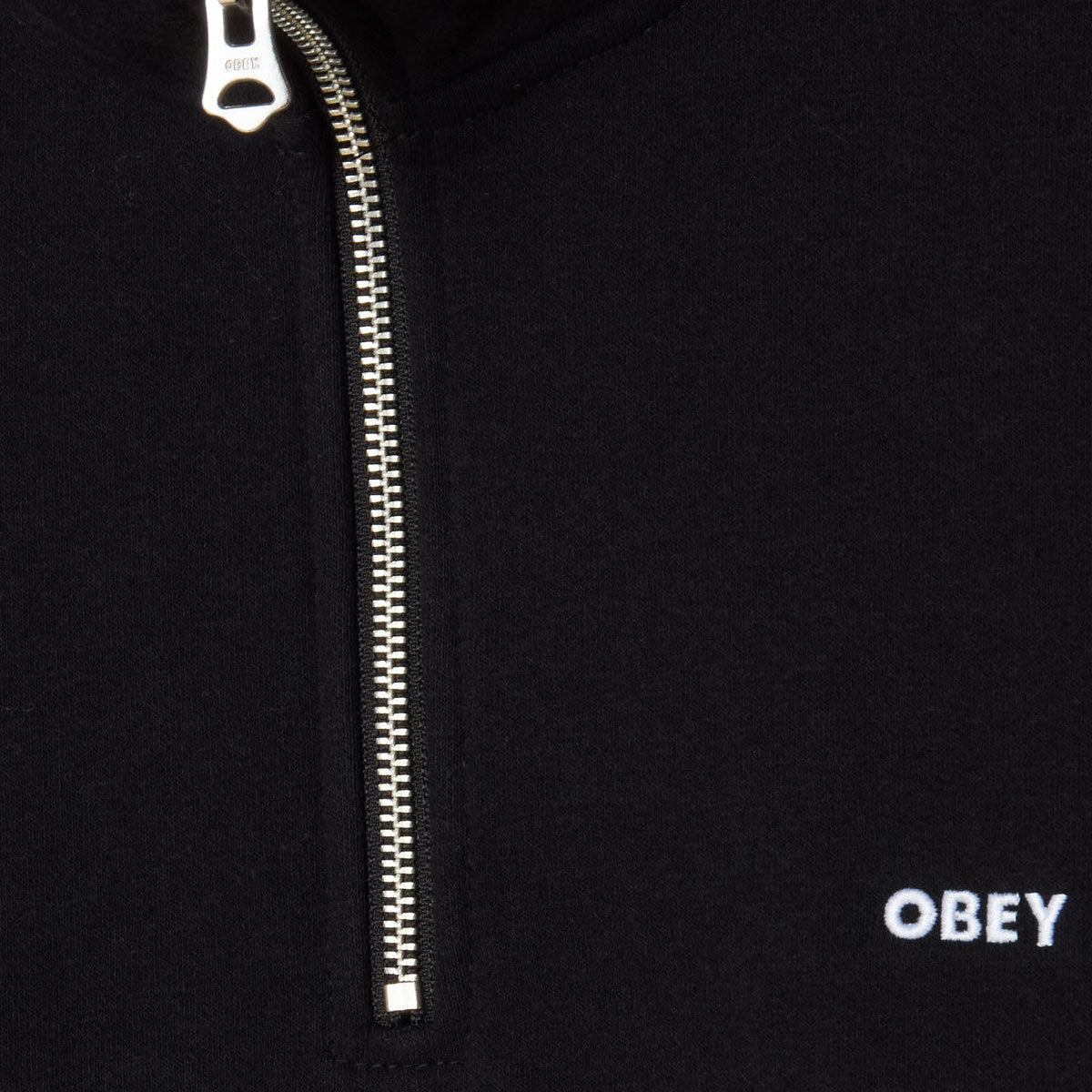 Obey Established Works Bold Mock Sweatshirt - Black image 3