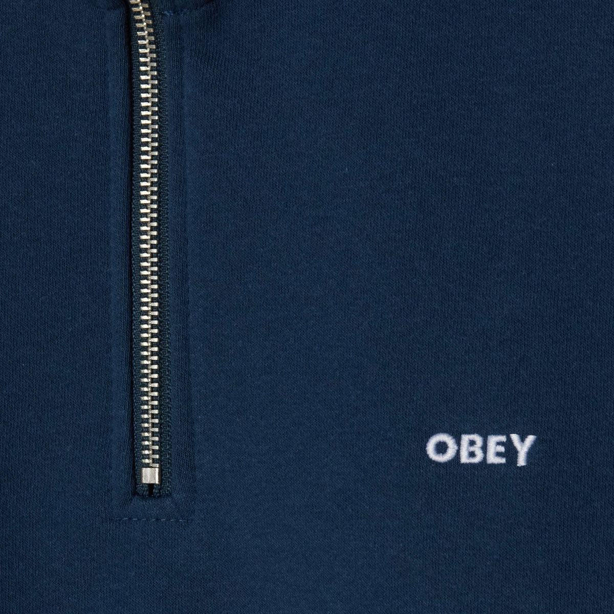 Obey Established Works Bold Mock Sweatshirt - Dark Denim image 3