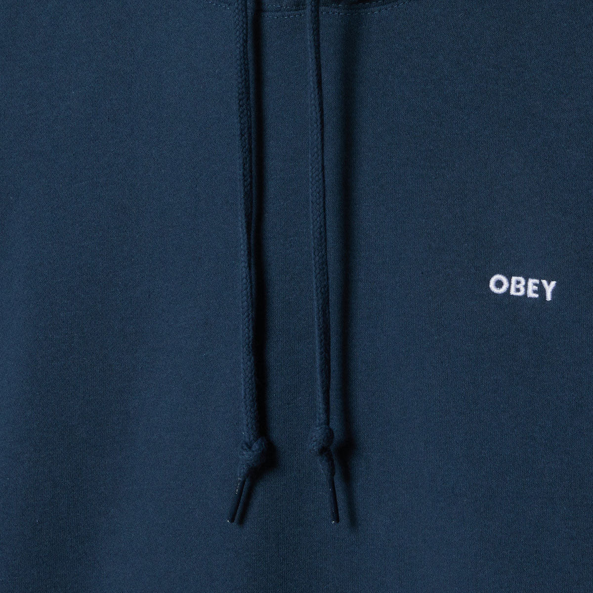 Obey Established Works Bold II Hoodie - Dark Denim image 2