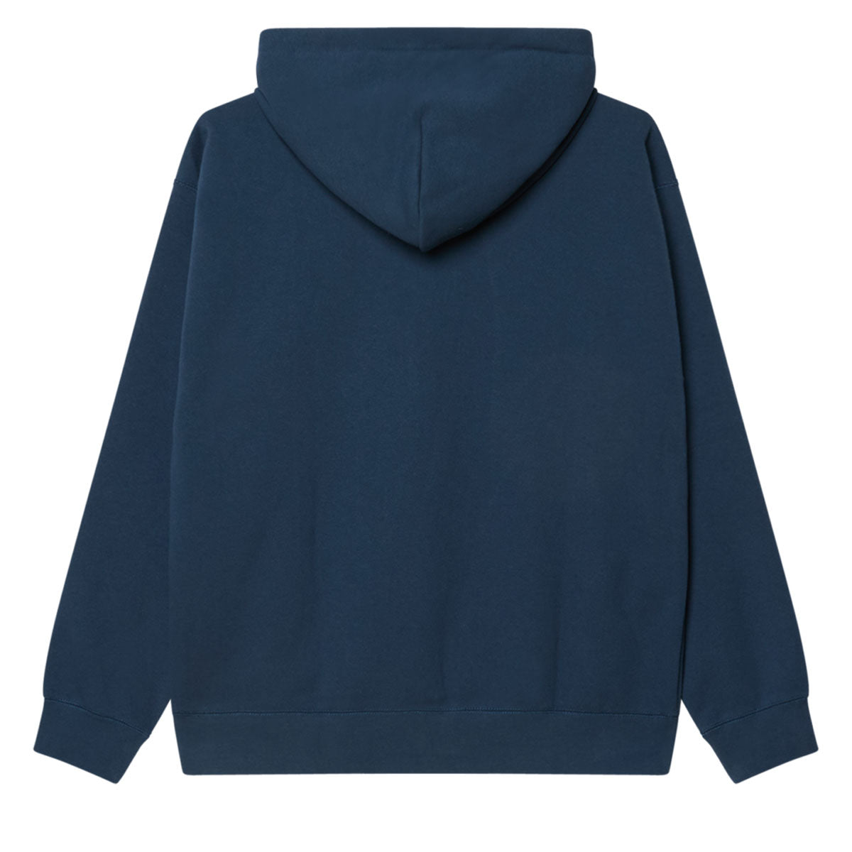 Obey Established Works Bold II Hoodie - Dark Denim image 3