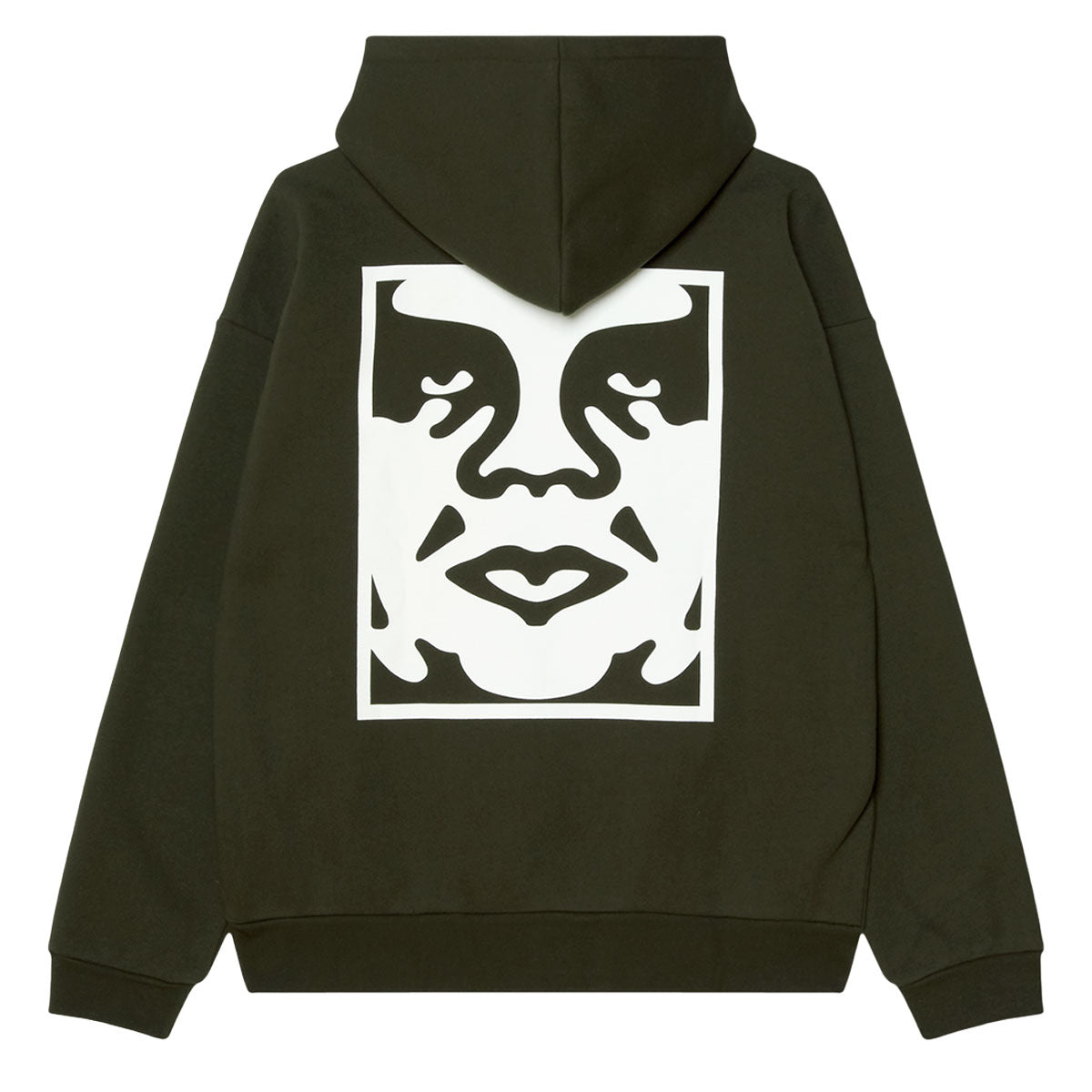 Obey Bold Icon Extra Heavy Hoodie - Rosin image 1