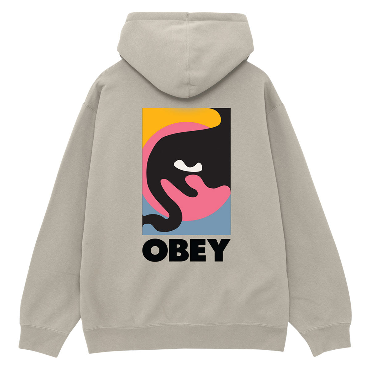 Obey Quarter Icon Hoodie - Moonstruck image 1