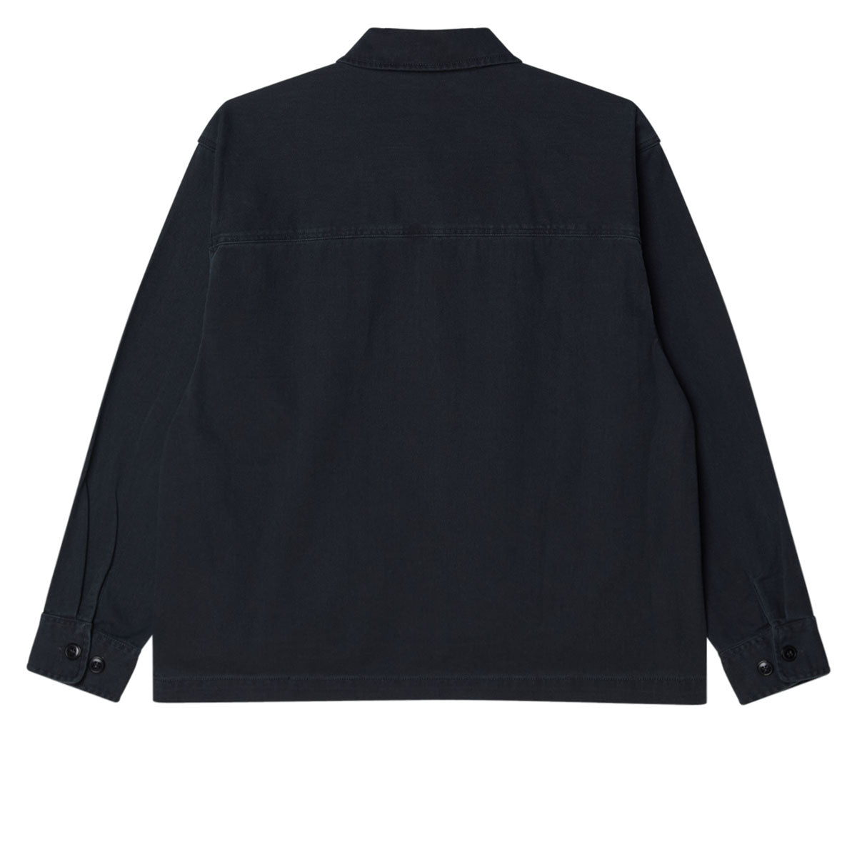 Obey Harvey Shirt Jacket - Black Faded Wash image 2