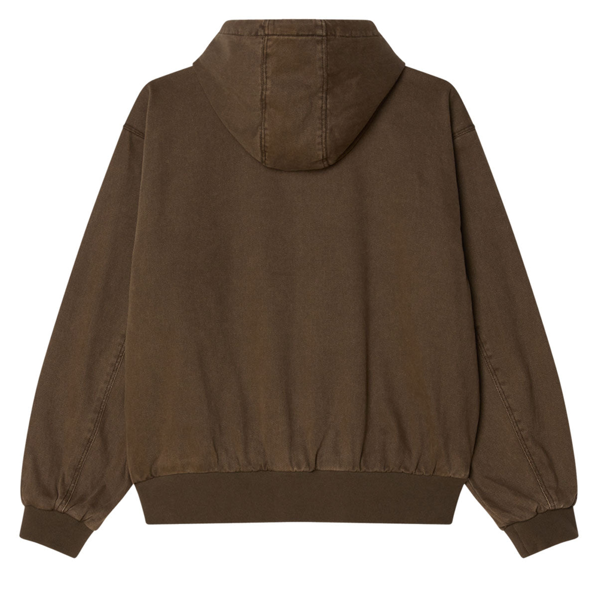 Obey Glen Zip Up Jacket - Wren Faded Wash image 2