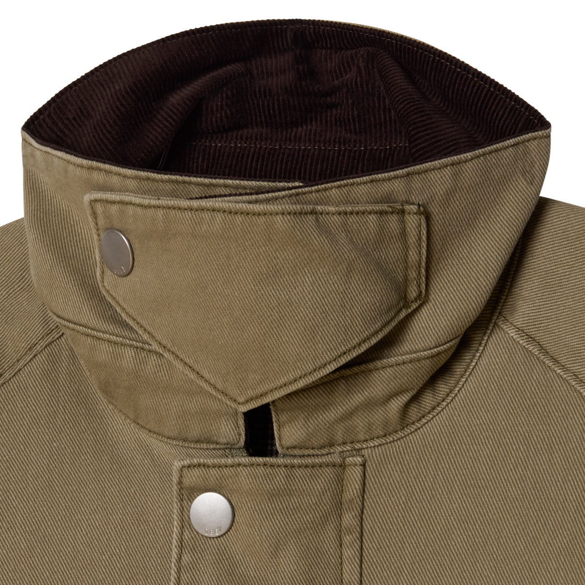 Obey Caden Work Jacket - Mermaid Faded Wash image 5