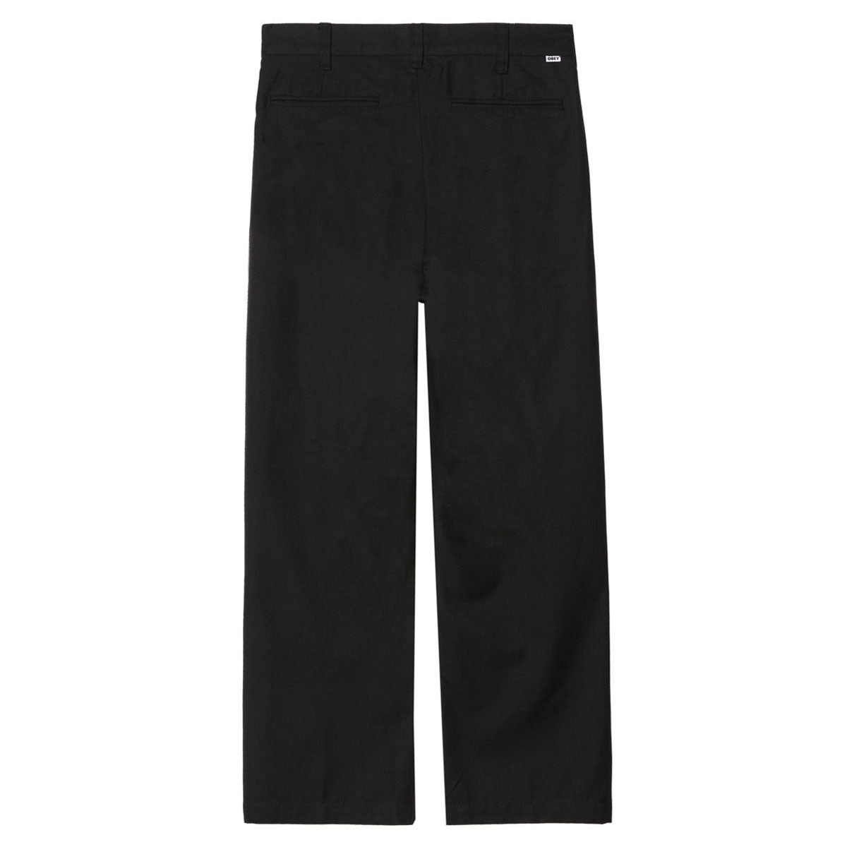 Obey Armel Pleated Pants - Black image 2