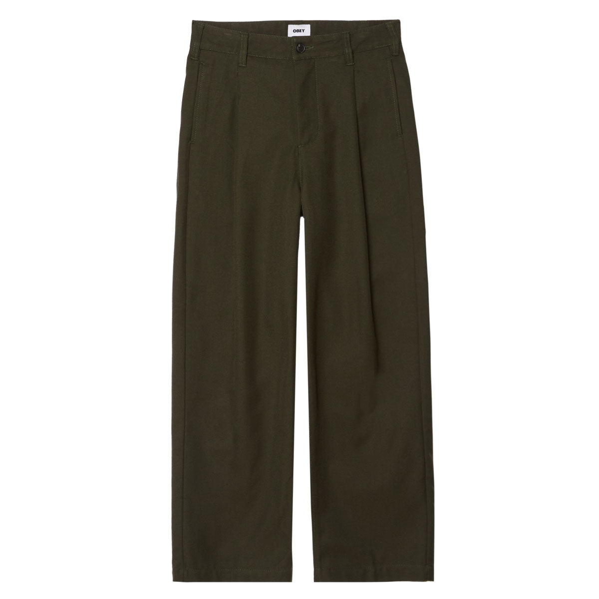 Obey Armel Pleated Pants - Rosin image 1