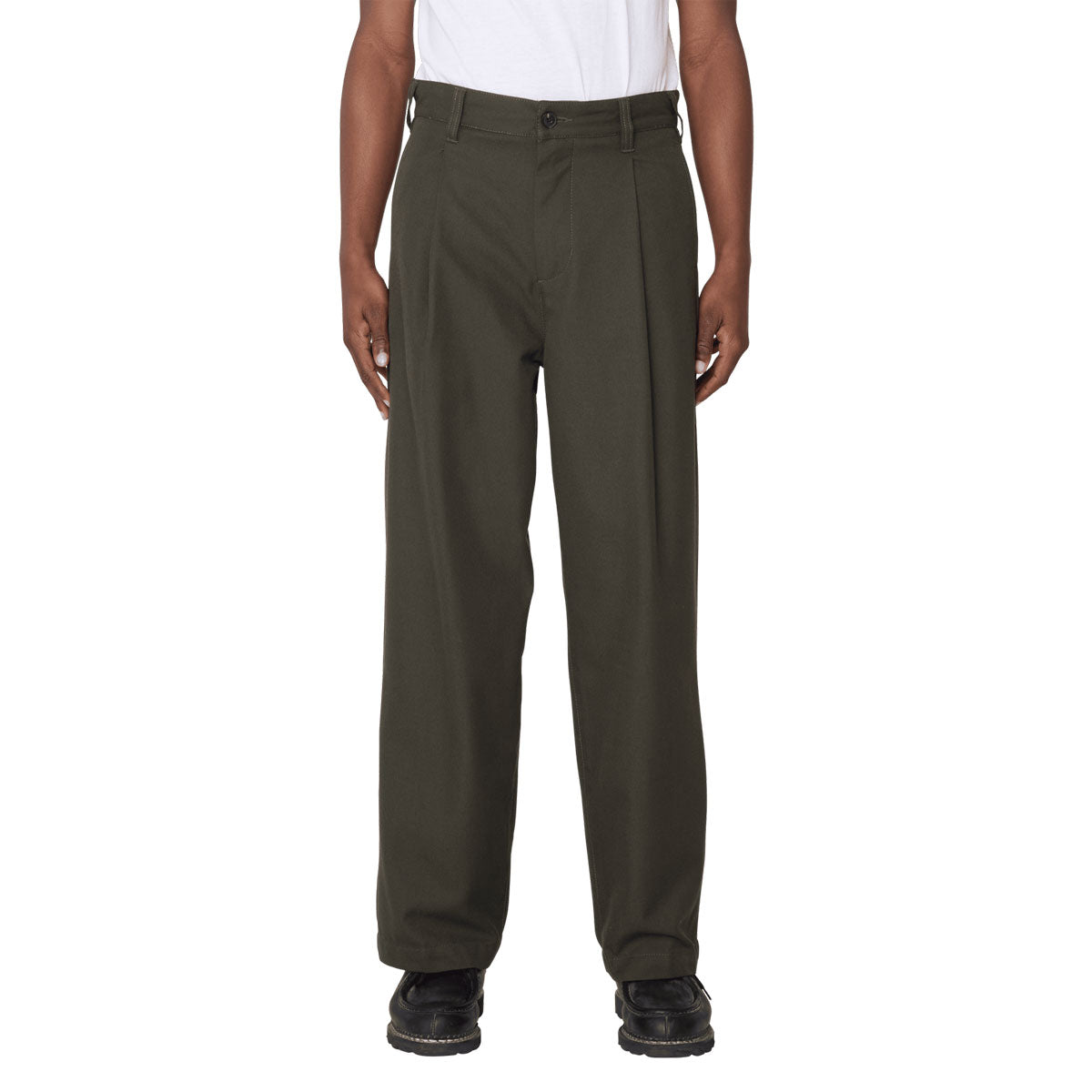 Obey Armel Pleated Pants - Rosin image 3