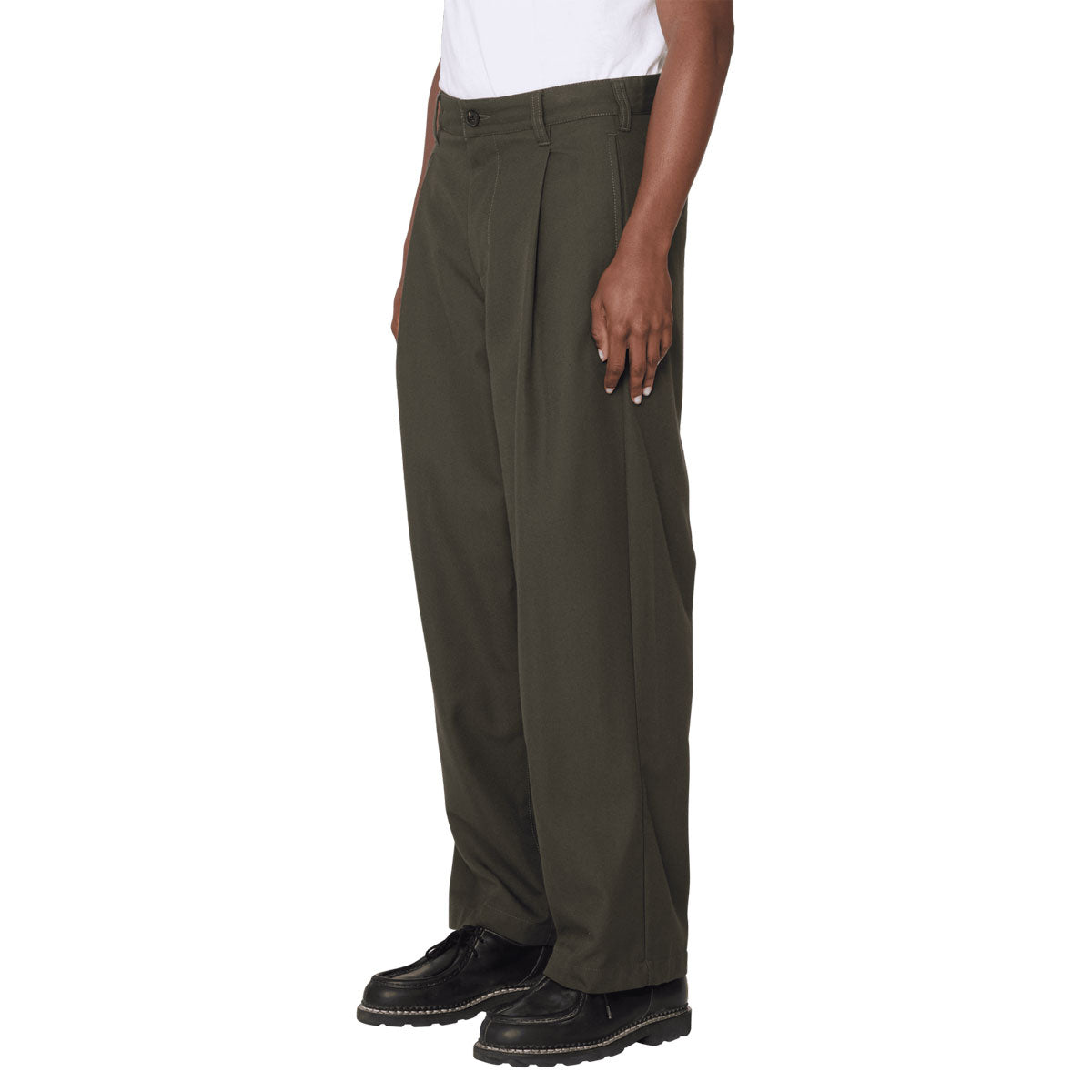 Obey Armel Pleated Pants - Rosin image 5
