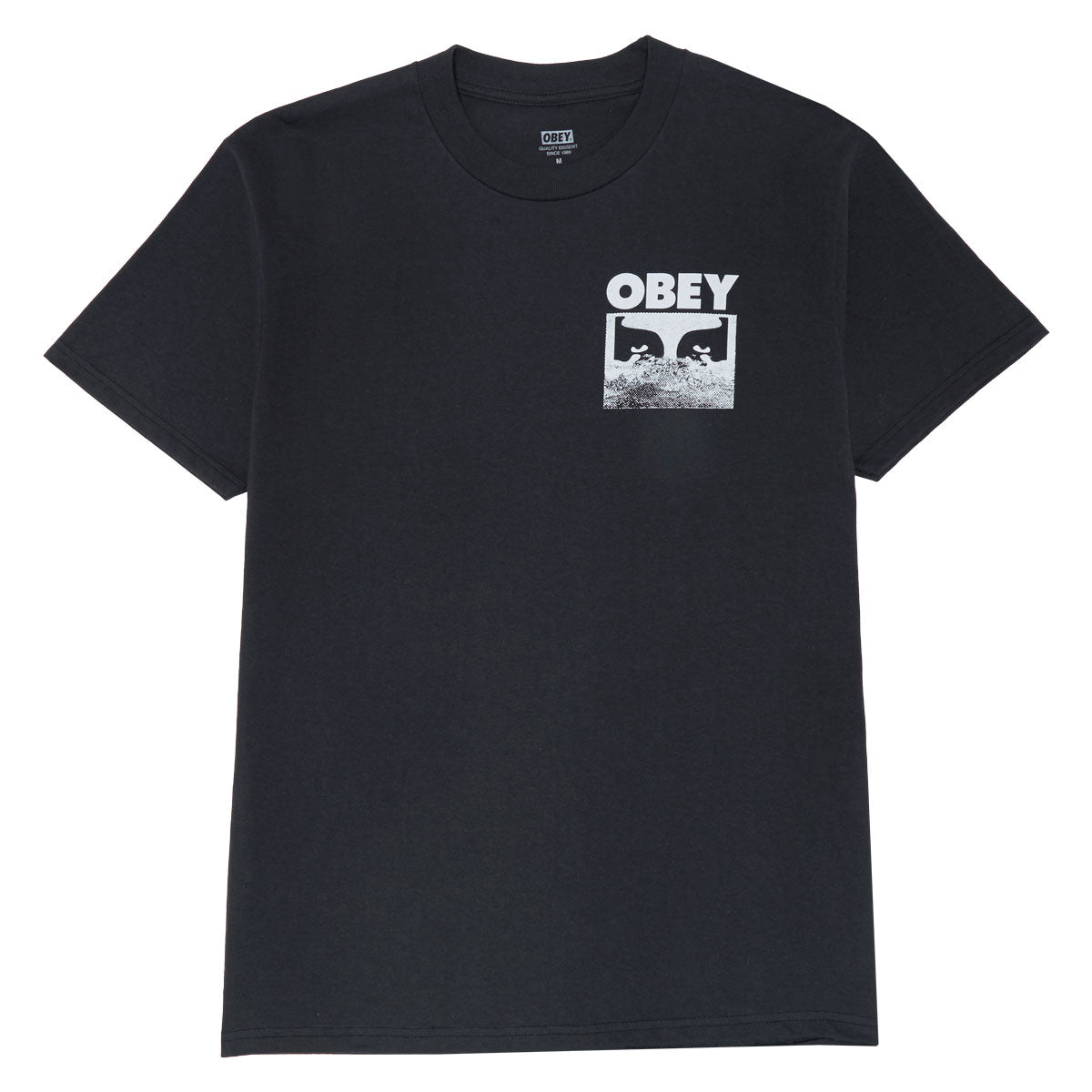 Obey In A Different Place T-Shirt - Vintage Black image 1