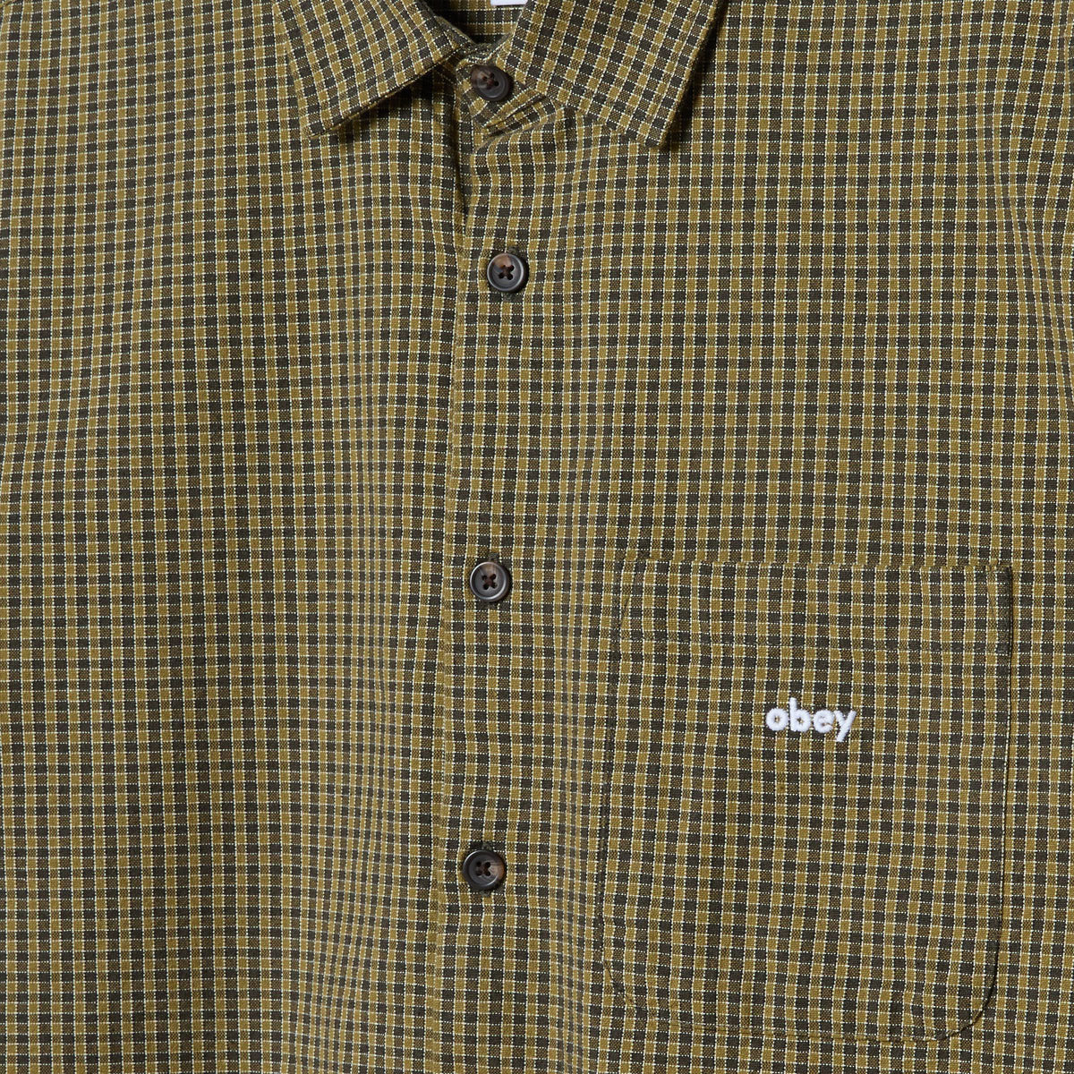 Obey Jimmy Long Sleeve Shirt - Rosin Multi image 3