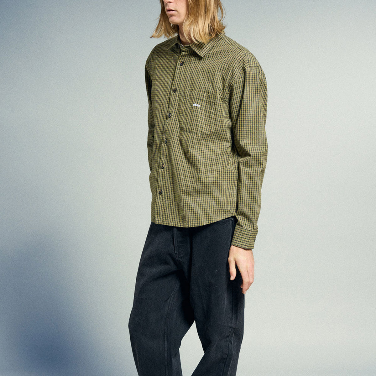 Obey Jimmy Long Sleeve Shirt - Rosin Multi image 4